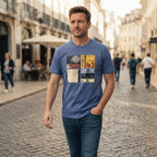 Ben Sherman Periwinkle Blue Graphic Tee - Carnaby Sessions T