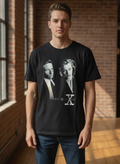 The X-Files Black The X-Files Graphic Print Unisex Relaxed T