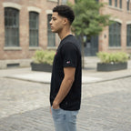Tommy Jeans Black Tommy Jeans Logo Crew-Neck T-Shirt XXL