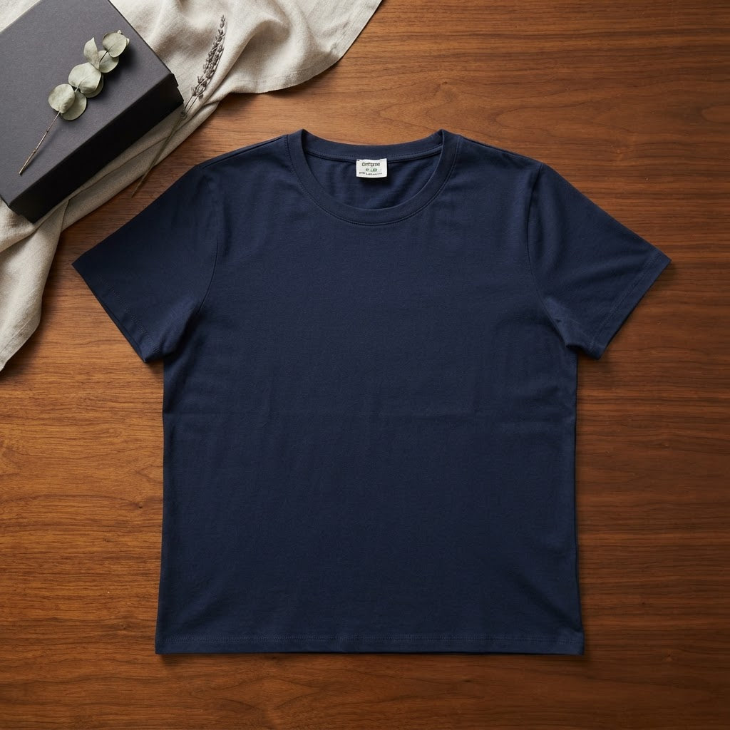 COTTON:ON Cotton:On Deep Navy Regular Fit Crew Neck T-Shirt