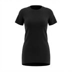 esmara Women's Black Cotton Jersey Short-Sleeve T-Shirt Dres