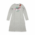 Wonder Woman Grey Heather Long Sleeve T-Shirt Dress
