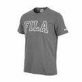 FILA Men's Grey Marle Logo Graphic T-Shirt - Size S