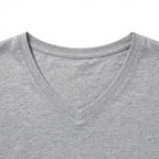 LIVERGY Men's Grey V-Neck Cotton Undershirt