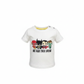 BATMAN Kids' White Superhero Graphic T-Shirt