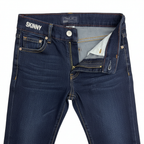 next Kids' Dark Blue Skinny Stretch Denim Jeans