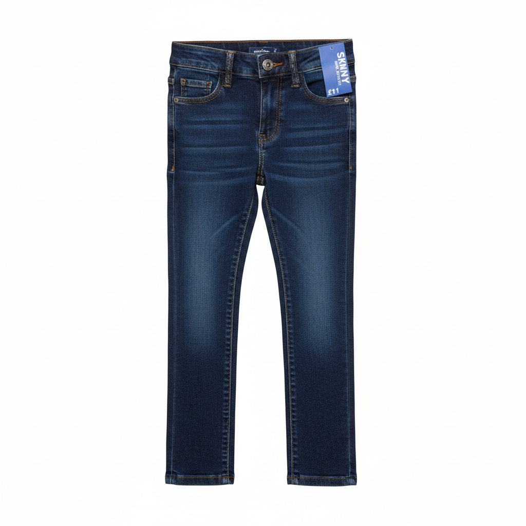 Next Kids Dark Wash Skinny Stretch Denim Jeans - Size 5