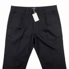 H&M Men's Classic Black Straight-Leg Chino Trousers