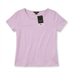 esmara Women's Pink Elastic Waist Jersey Mini Dress with Poc
