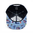 Rivaldi Blue Legends Graphic Flat-Brim Cap