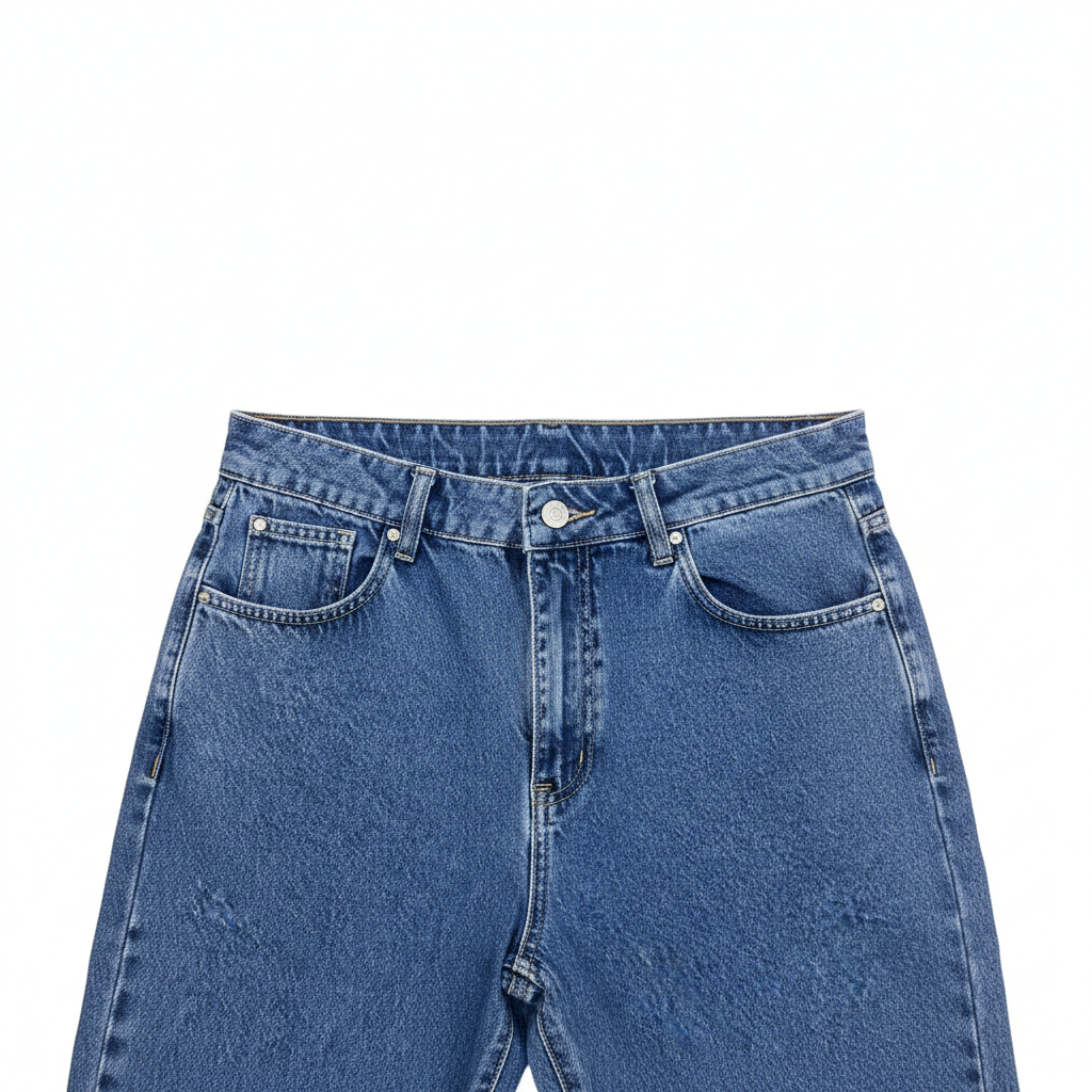 Premium High-Waisted Wide Leg Denim Jeans