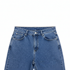 Premium High-Waisted Wide Leg Denim Jeans