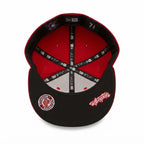 New Era Red Washington Nationals Flat-Brim Cap