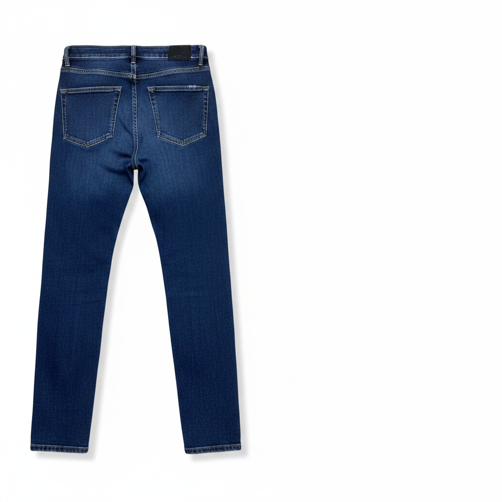 Stradivarius Super High Waist Skinny Jeans Blue EUR 42