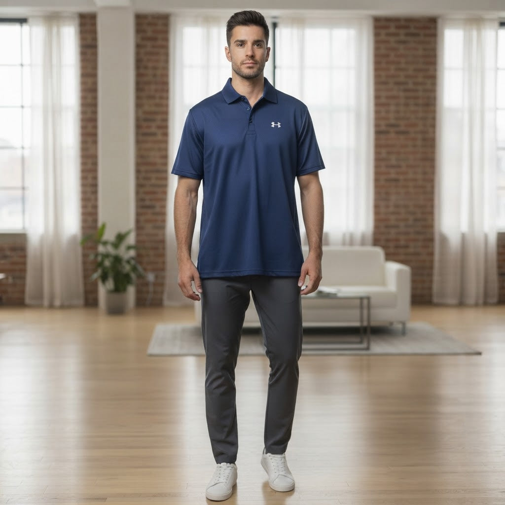 Under Armour Under Armour Royal Blue HeatGear Performance Po