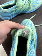 adidas Cyan Knit Performance Running Sneakers