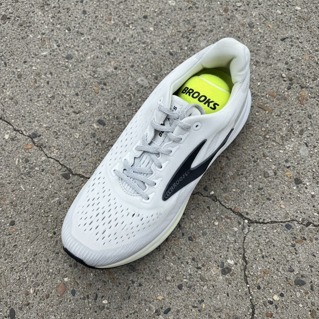 Brooks Men's White Mesh Running Shoes - Size 11