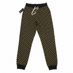 Livergy Men's Black Lidl Logo Print Cotton Joggers