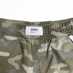 anko Kids' Green Camouflage Woven Drawstring Shorts