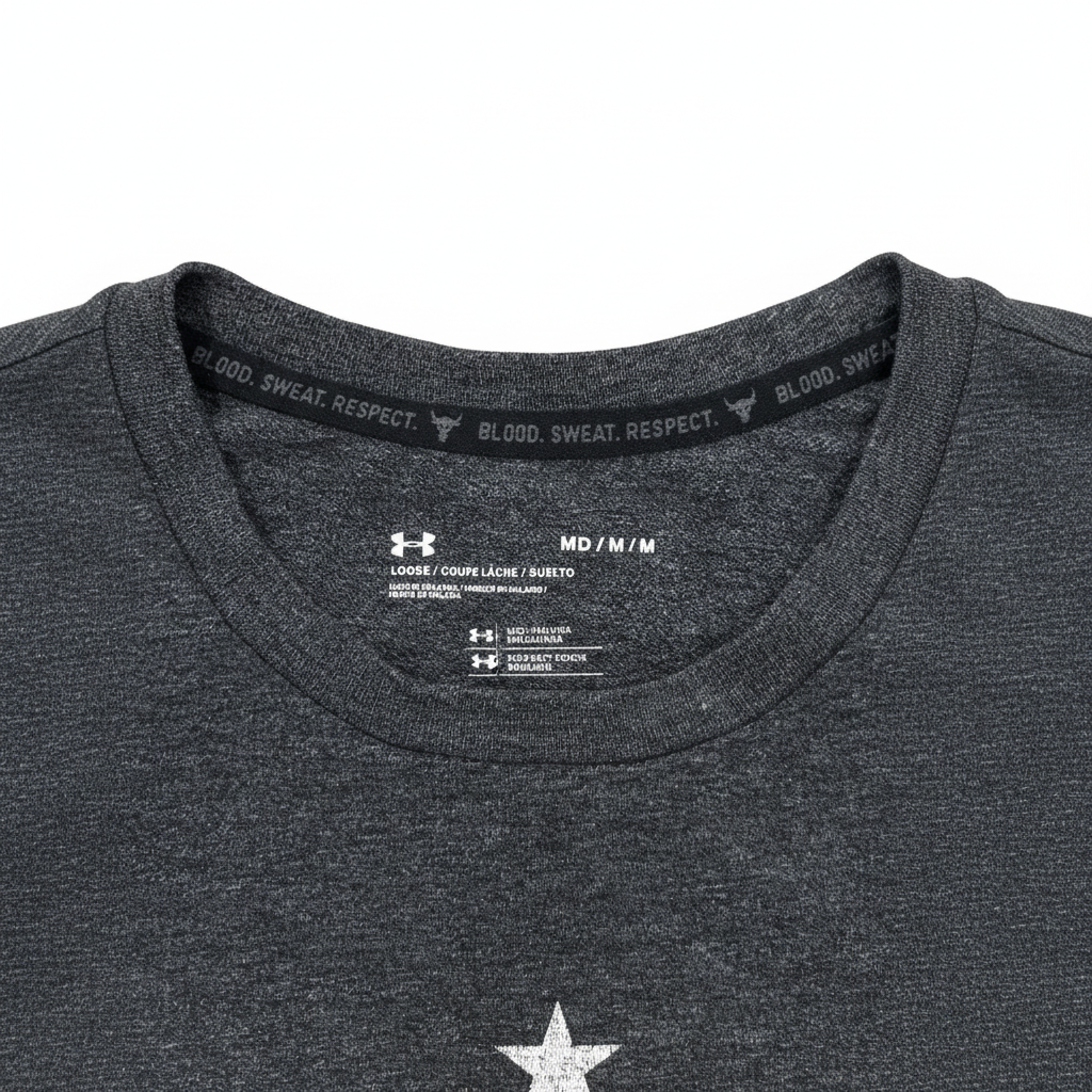 Men's Under Armour Project Rock Outlaw Mana Grey T-Shirt