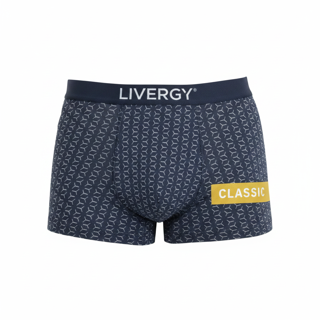Livergy Men's Classic Cotton Patterned Boxer Shorts