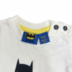 BATMAN Kids' White Superhero Graphic T-Shirt