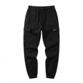 Women's Black Cargo Jogger Trousers with Utility Pockets