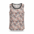 Mango Black Sleeveless V-Neck Knot Front Top