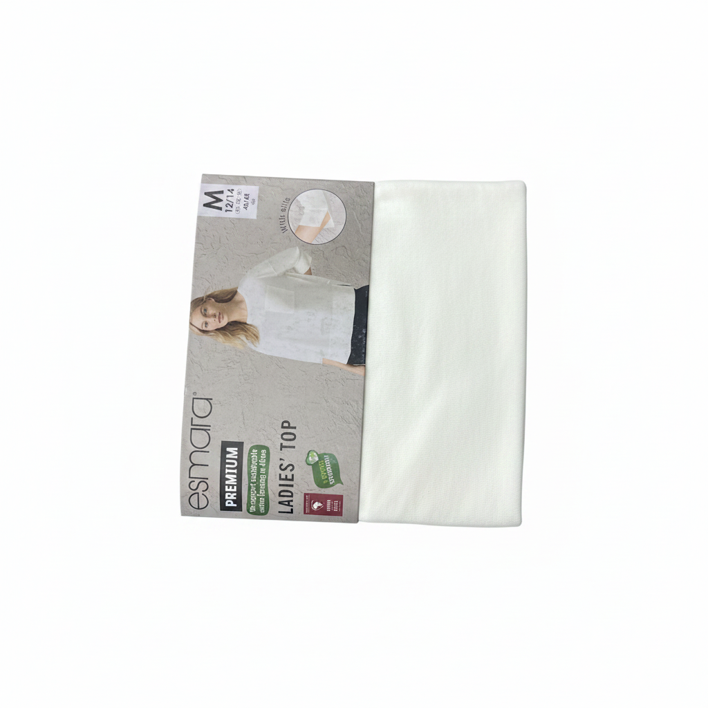 COS Women's Oversized White Cotton Pocket T-Shirt