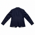 H&M Women's Navy Blue Tailored Single Button Blazer