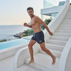 CHIEMSEE Navy Blue Sporty Drawstring Swim Shorts