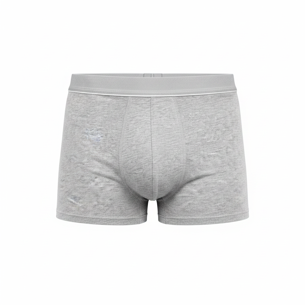 Livergy Men's Classic Cotton Boxer Briefs - Grey