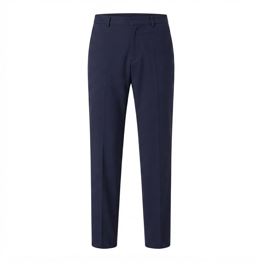 Women's Navy Blue Tailonavy blue Slim Fit Trousers