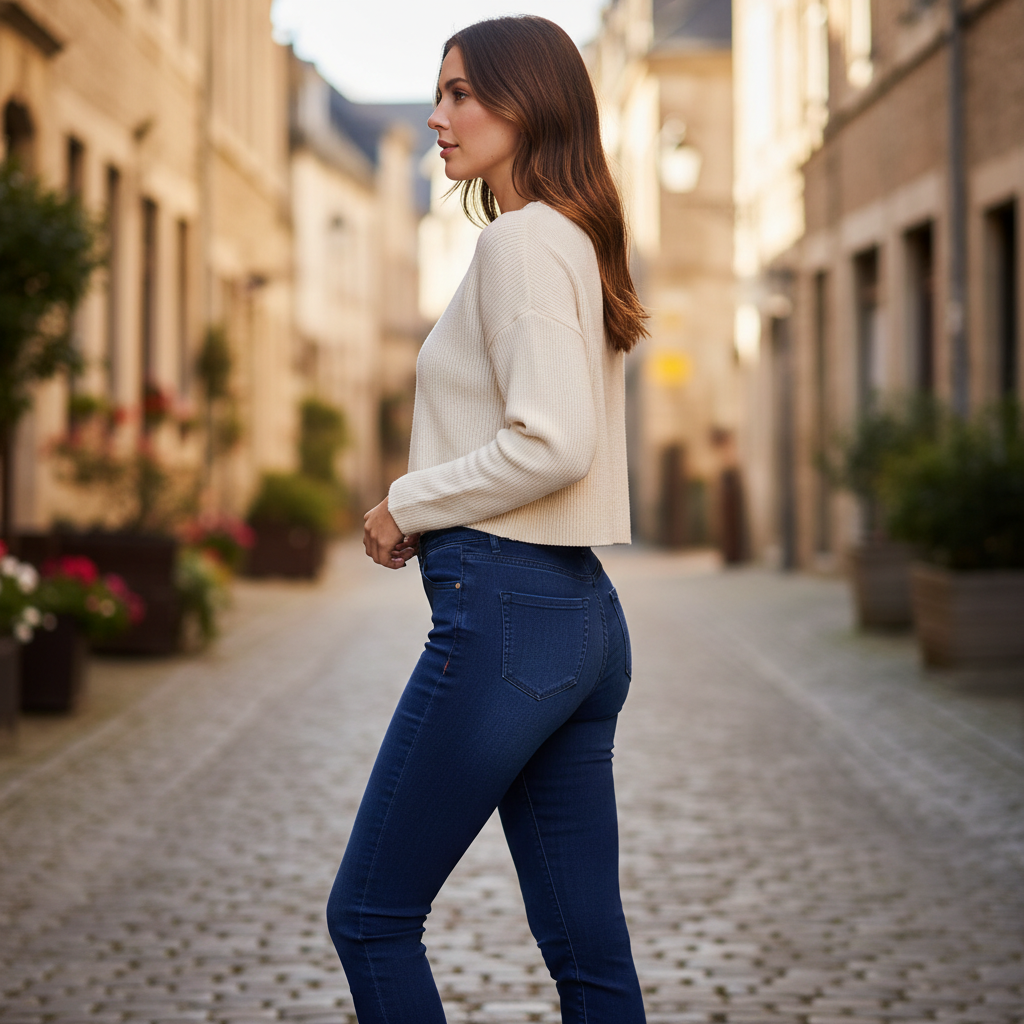 Esmara Women's Super Skinny Fit Blue Denim Jeans