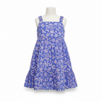 Anko Kids Purple Abstract Print Tiered Summer Dress Size 12