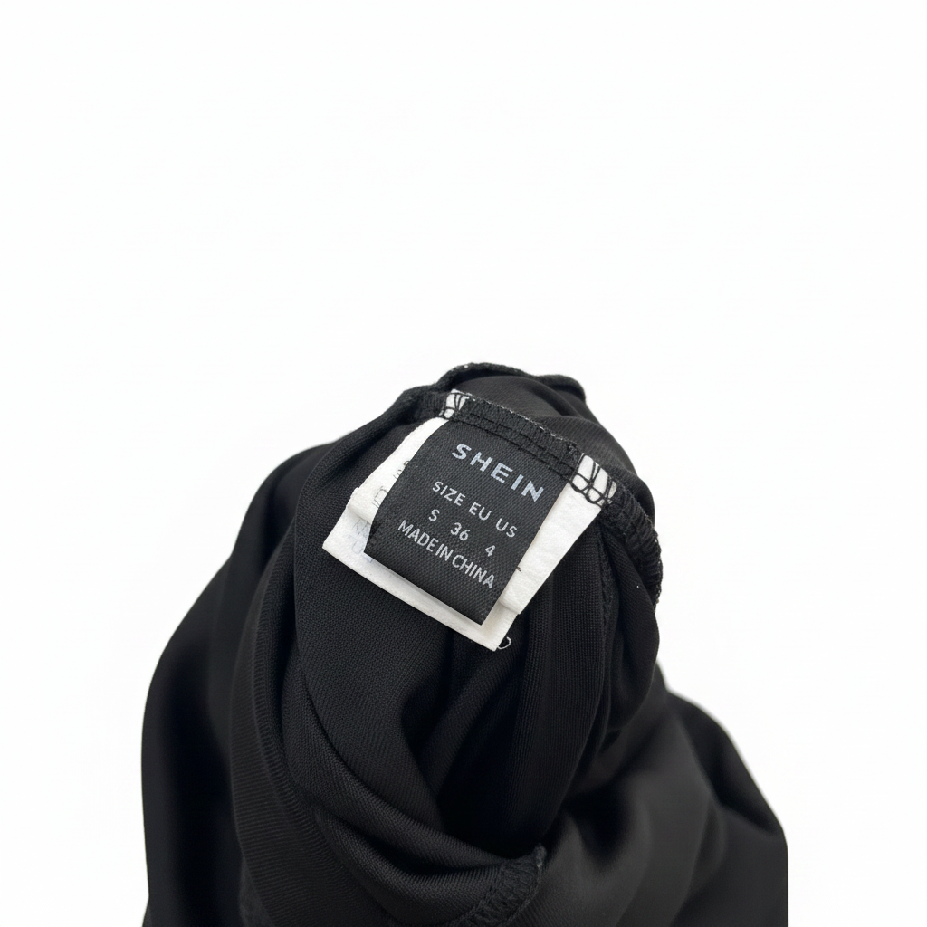 Women's Black Slim Fit Pintuck Seam Trousers