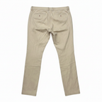 Reebok CLASSIC Men's Slim-Straight Beige Chino Trousers