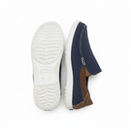 Tommy Hilfiger Men's Navy Canvas Slip-On Shoes