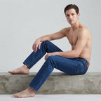 Levi's Levi's 501 Indigo Straight Leg Jeans with Button Fly