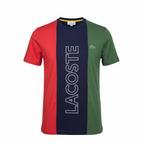 LACOSTE Men's Color-Block Logo Print Cotton T-Shirt