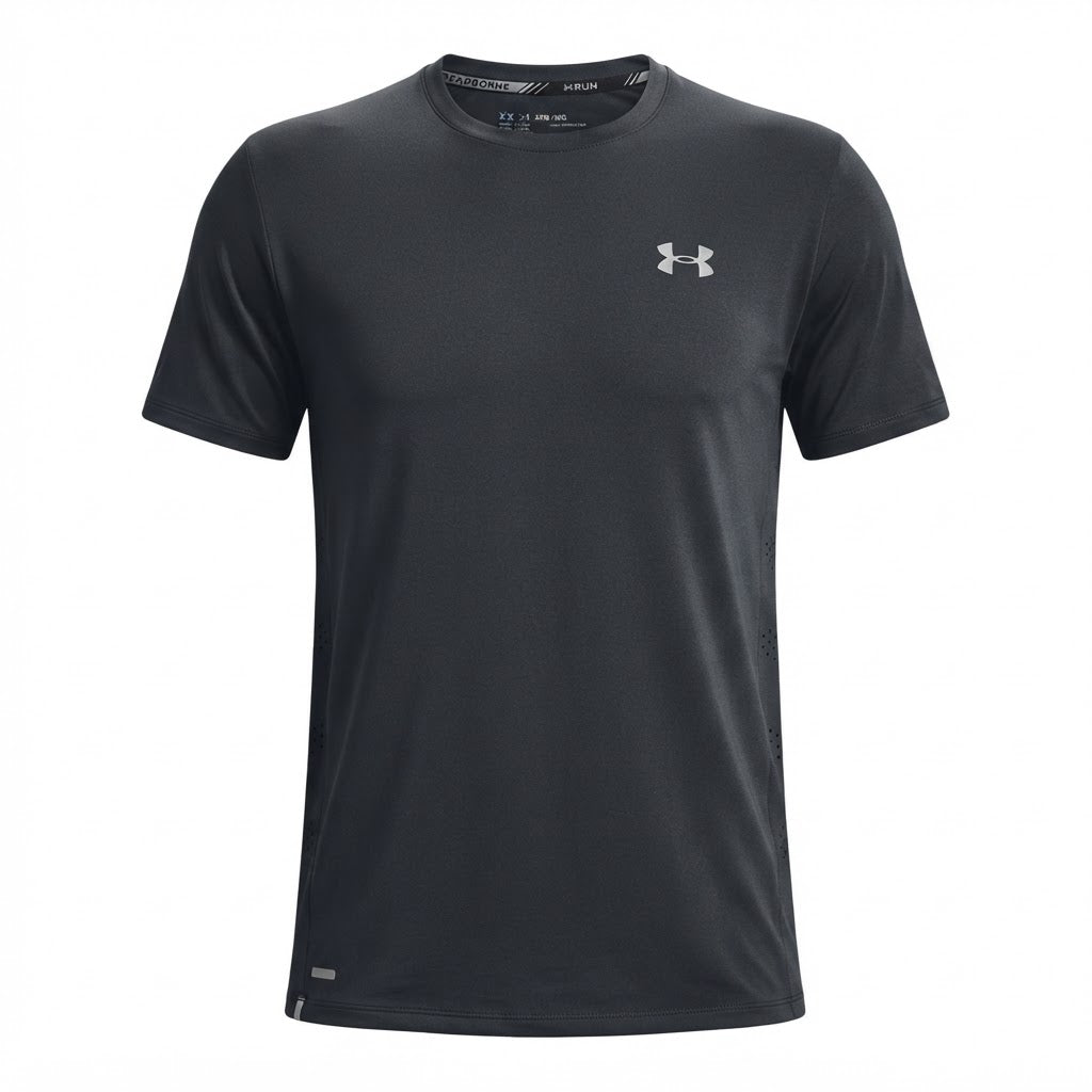 [WearU Generated:merch_ghost] Dark Charcoal Grey Straight Athletic Tee – merch ghost