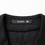 Women's Black Open-Front Abaya with Bell Sleeves