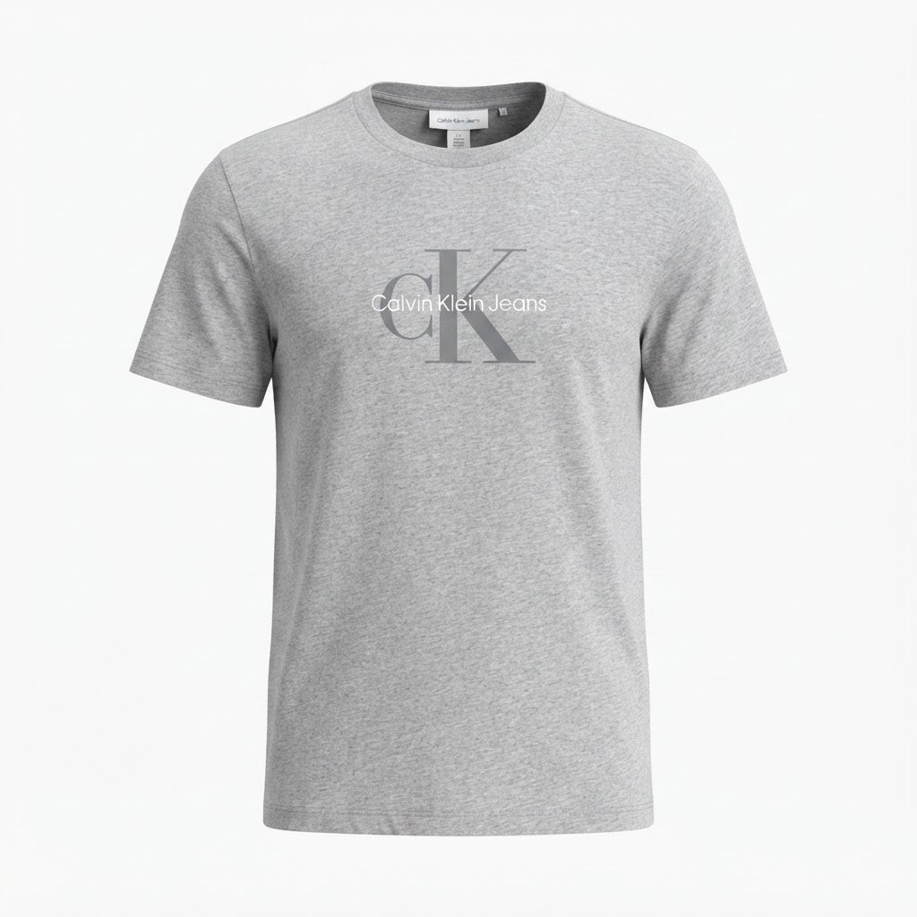 Calvin Klein Jeans Calvin Klein Jeans Heather Grey Graphic T