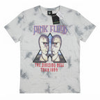Pink Floyd Grey Tie-Dye Graphic Band T-Shirt with 1994 Tour