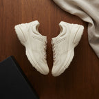 GUCCI Gucci Ivory Leather Chunky Low-Top Sneakers