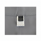 SHEIN Women's Grey High-Waisted Pleated Tapered Trousers