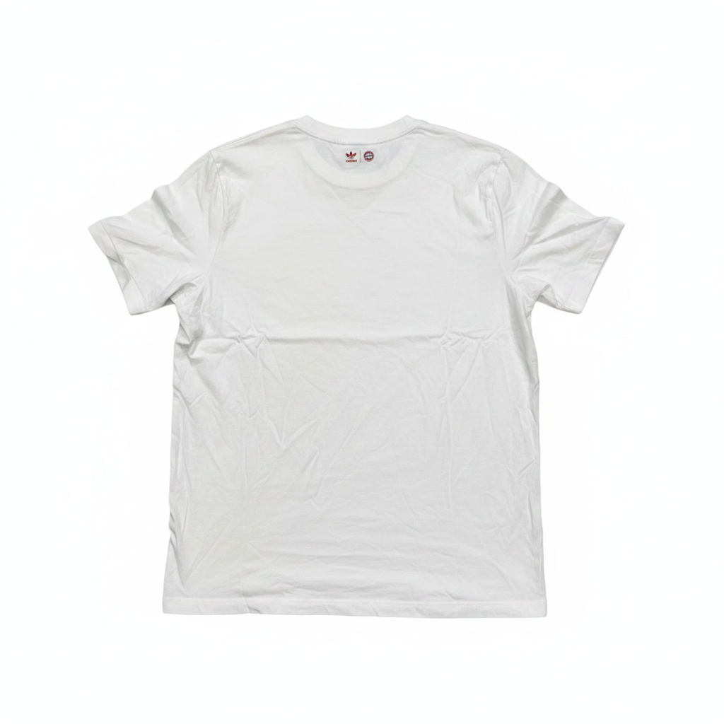 Adidas Bayern München Men's Graphic T-Shirt - White