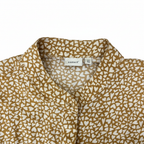 Name It Girls Mustard Heart Print Jumpsuit Size 12Y