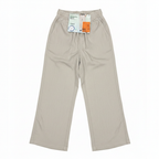Women's Light Blue Wide Leg Lyocell Drawstring Trousers