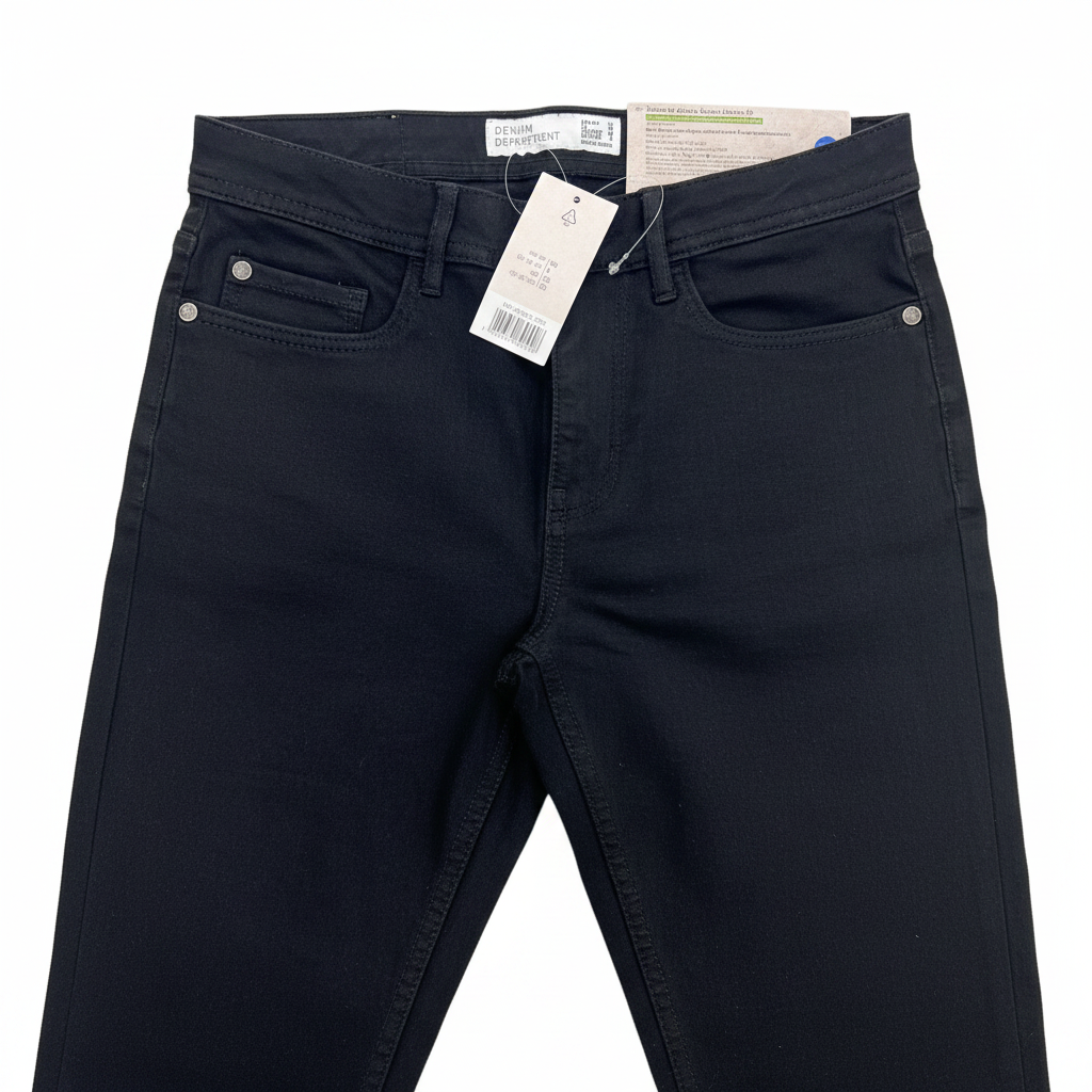 Women's Black Skinny Denim Jeans by Denim Department